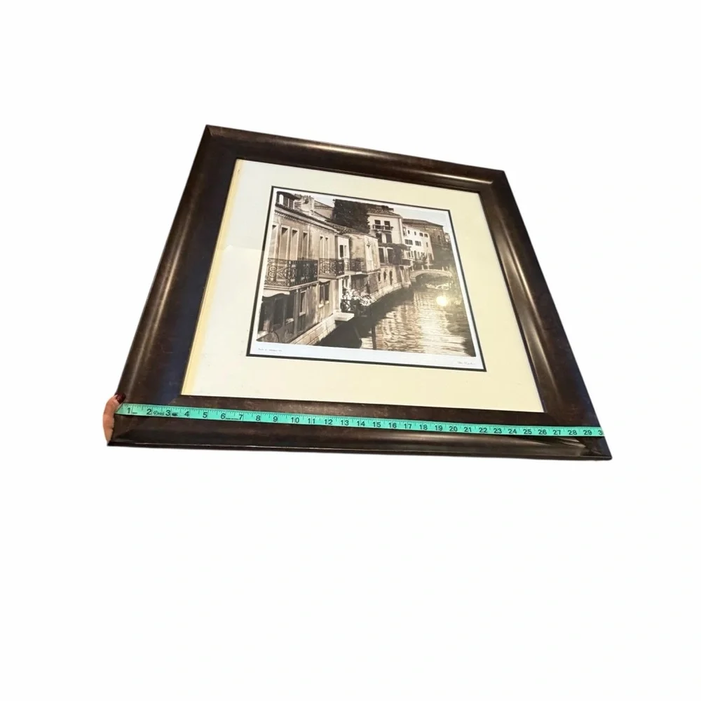 Alan Blaustein 12x12 Ponti di Venezia No. 4 Modern Framed Museum Art Print